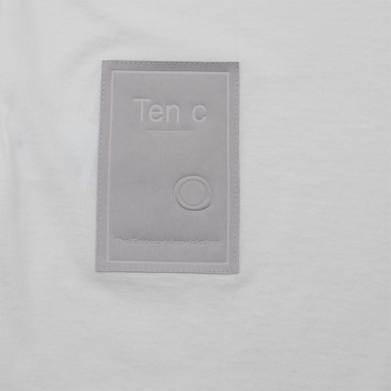 Ten C Manica Corta T-Shirt White Snow - Parasol Store