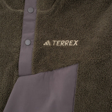 Adidas Terrex Xploric High Pile Fleece Olive Strata - Parasol Store