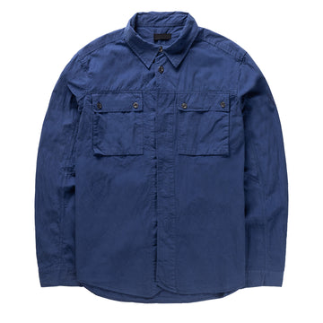 Left Hand Twin Pocket Shirt Navy - Parasol Store