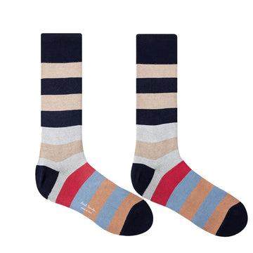 Paul Smith Charlie Stripe Blue / Multi - Parasol Store