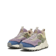Flower Mountain Womens Kotetsu Trainers Violet / Lime - Parasol Store