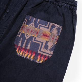 Pendleton Utility Patchwork Pants Navy - Parasol Store
