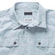 Left Hand Twin Pocket Shirt Light Blue - Parasol Store