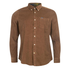 Barbour Ramsey Tailored Shirt Brown - Parasol Store