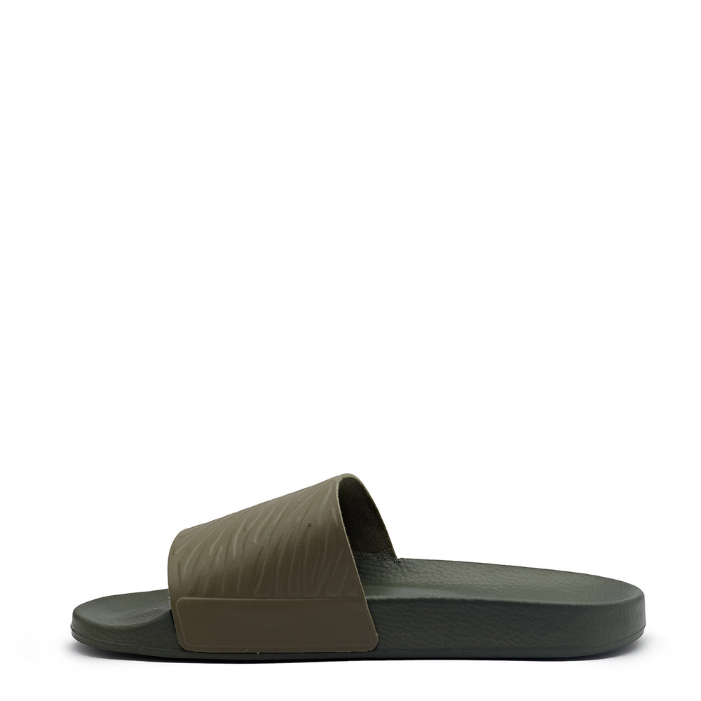 Paul Smith Nyro Zebra Logo Slides Khaki Paul Smith
