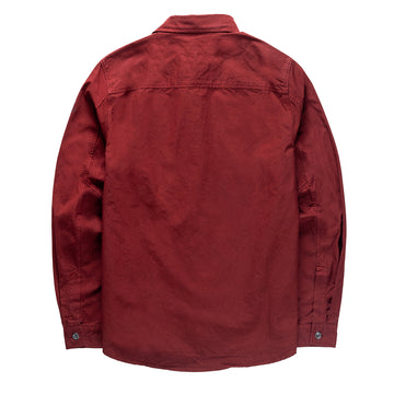 Left Hand Twin Pocket Shirt Burgundy - Parasol Store