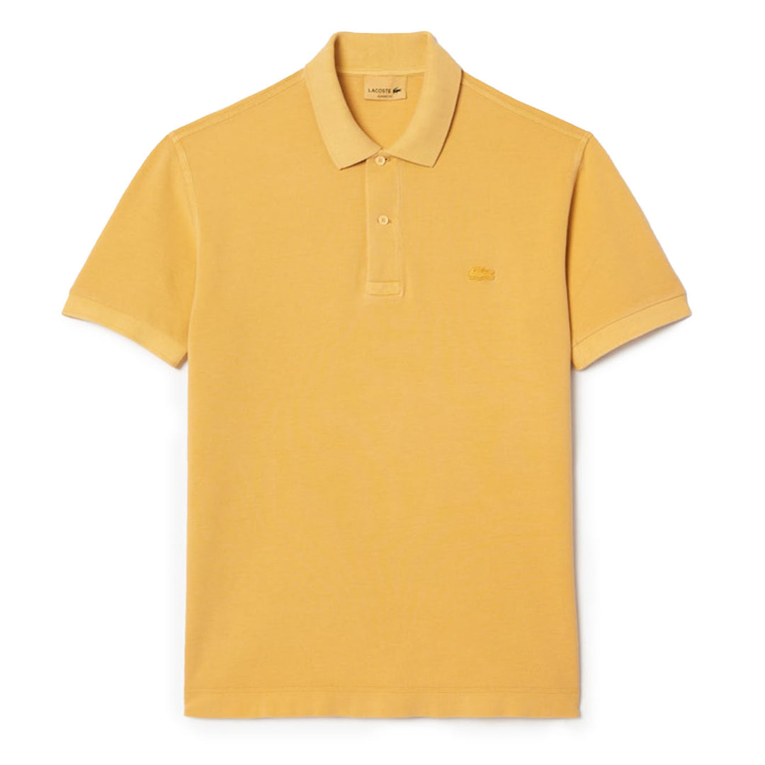 Lacoste Classic Fit Cotton Piqué Polo Shirt Eco Golden Haze - Parasol Store