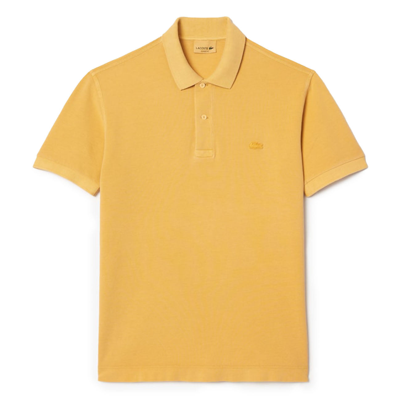 Lacoste Classic Fit Cotton Piqué Polo Shirt Eco Golden Haze - Parasol Store