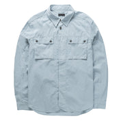 Left Hand Twin Pocket Shirt Light Blue - Parasol Store