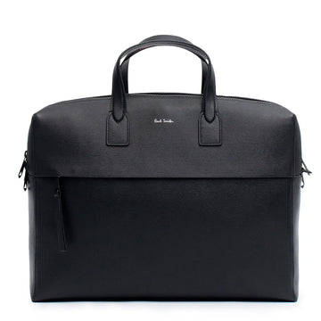 Paul Smith Leather Bag Double Zip Black - Parasol Store