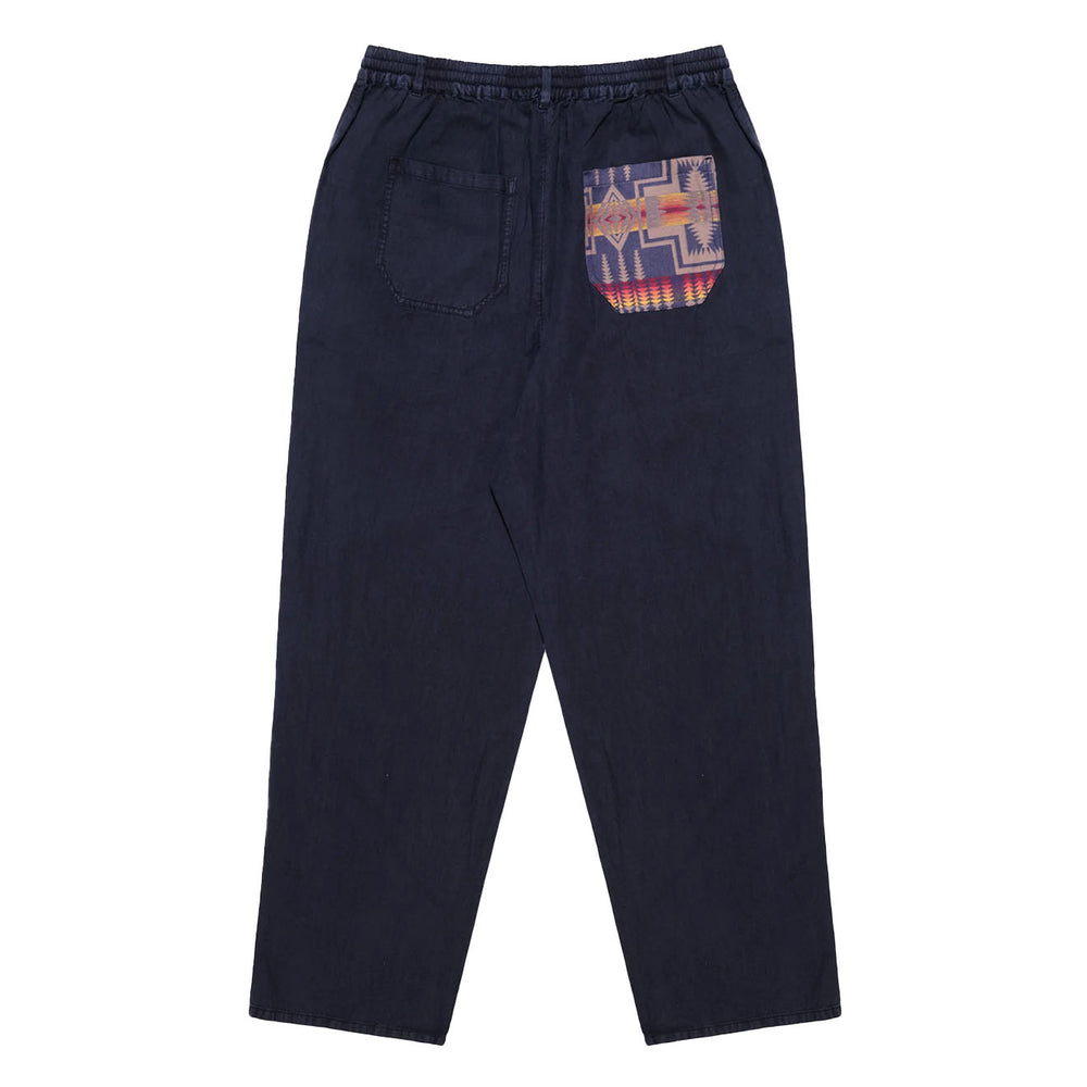 Pendleton Utility Patchwork Pants Navy - Parasol Store