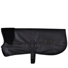 Barbour Matt Wax Dog Coat Black - Parasol Store