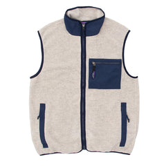 Patagonia Synchilla Fleece Vest Oatmeal Heather - Parasol Store