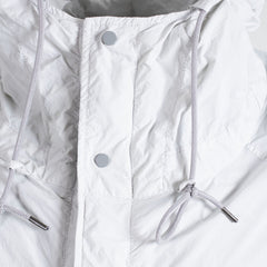 Ten C Hooded Mid Layer Grey Microchip - Parasol Store