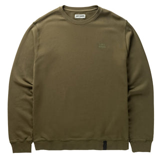 Left Hand Core Crew Sweatshirt Olive - Parasol Store