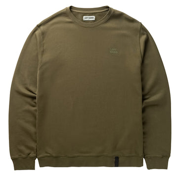 Left Hand Core Crew Sweatshirt Olive - Parasol Store