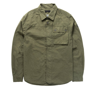 Left Hand Button Pocket Shirt Olive - Parasol Store