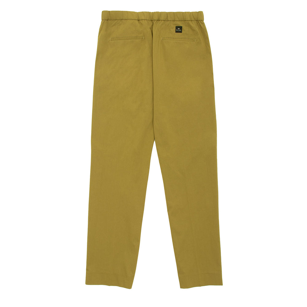 Paul Smith Pleated Elasticated Waist Trouser Military Green - Parasol Store