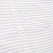 Portuguese Flannel L/S Oxford Button Down Belavista Shirt Stripe Lavanda - Parasol Store