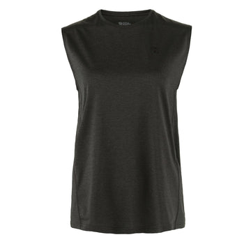 Fjallraven Womens Abisko Day Hike Tank Top Black - Parasol Store