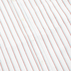 Portuguese Flannel L/S Seersucker Atlantico Shirt Multi Stripe - Parasol Store