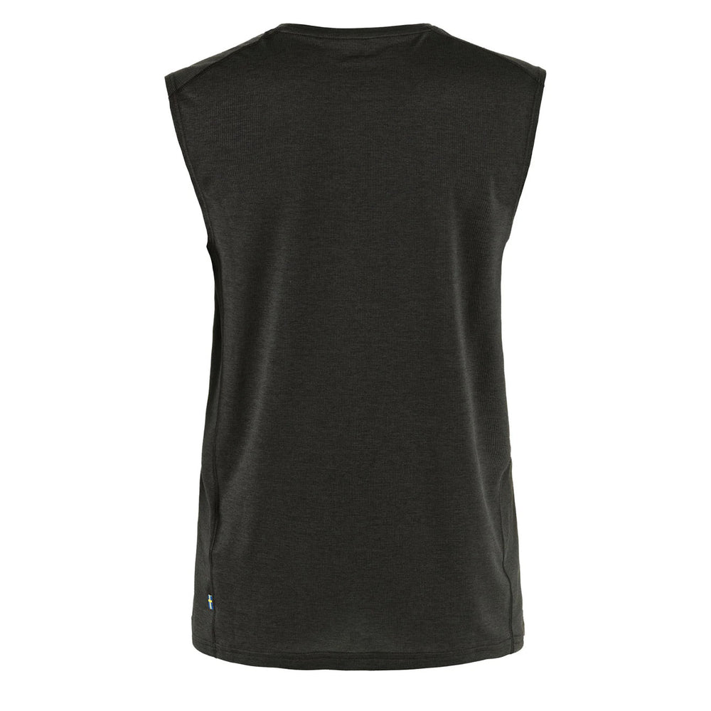 Fjallraven Womens Abisko Day Hike Tank Top Black - Parasol Store