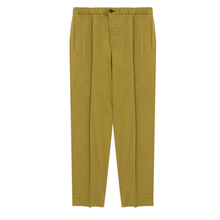 Paul Smith Pleated Elasticated Waist Trouser Military Green - Parasol Store