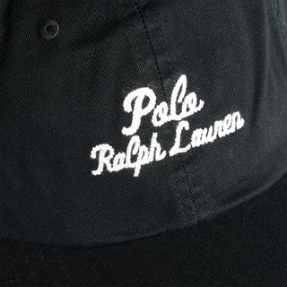 Polo Ralph Lauren Embroidered Twill Ball Cap Black