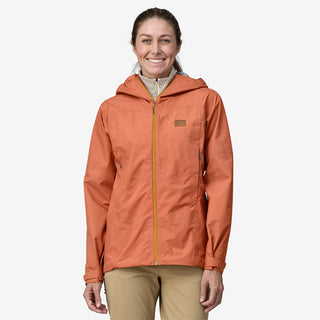 Patagonia Womens Boulder Fork Rain Jacket Sienna Clay - Parasol Store