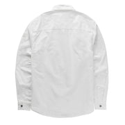 Left Hand Zip Pocket Shirt Off White - Parasol Store