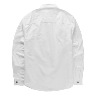 Left Hand Zip Pocket Shirt Off White - Parasol Store