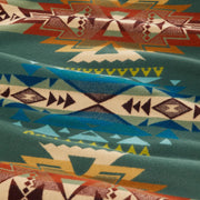 Pendleton Jacquard Napped Robe Highland Peak Balsam - Parasol Store