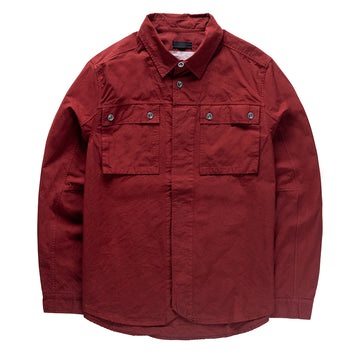 Left Hand Twin Pocket Shirt Burgundy - Parasol Store