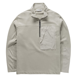 Left Hand Half Zip Sweat Stone - Parasol Store