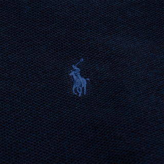 Polo Ralph Lauren Cotton Crewneck Jumper Navy Heather - Parasol Store