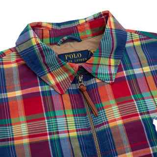 Polo Ralph Lauren Bayport Windbreaker Jacket Madras - Parasol Store