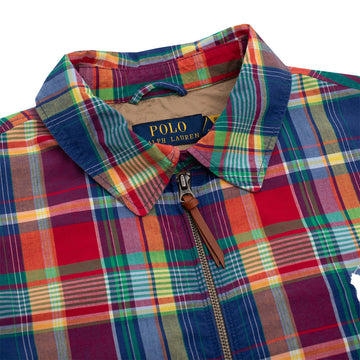 Polo Ralph Lauren Bayport Windbreaker Jacket Madras - Parasol Store