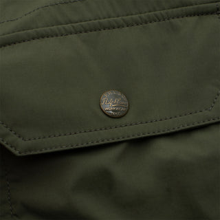 Polo Ralph Lauren Water-Repellent Shirt Jacket Dark Sage - Parasol Store