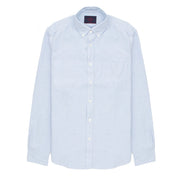 Portuguese Flannel L/S Oxford Button Down Belavista Shirt Sky - Parasol Store