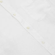 Portuguese Flannel L/S Linen Shirt White - Parasol Store