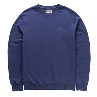 Left Hand Crew Sweatshirt Navy - Parasol Store