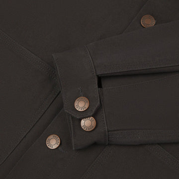 Uskees 3025 Canvas Chore Jacket Charcoal - Parasol Store