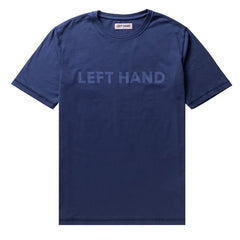 Left Hand Hand Tee Navy - Parasol Store