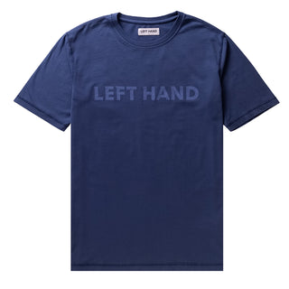 Left Hand Hand Tee Navy - Parasol Store