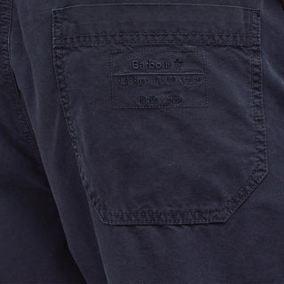 Barbour Grindle Straight-Leg Trousers Classic Navy - Parasol Store