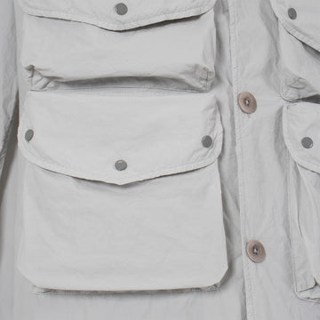 Ten C Lightweight Jacket Grey Microchip - Parasol Store