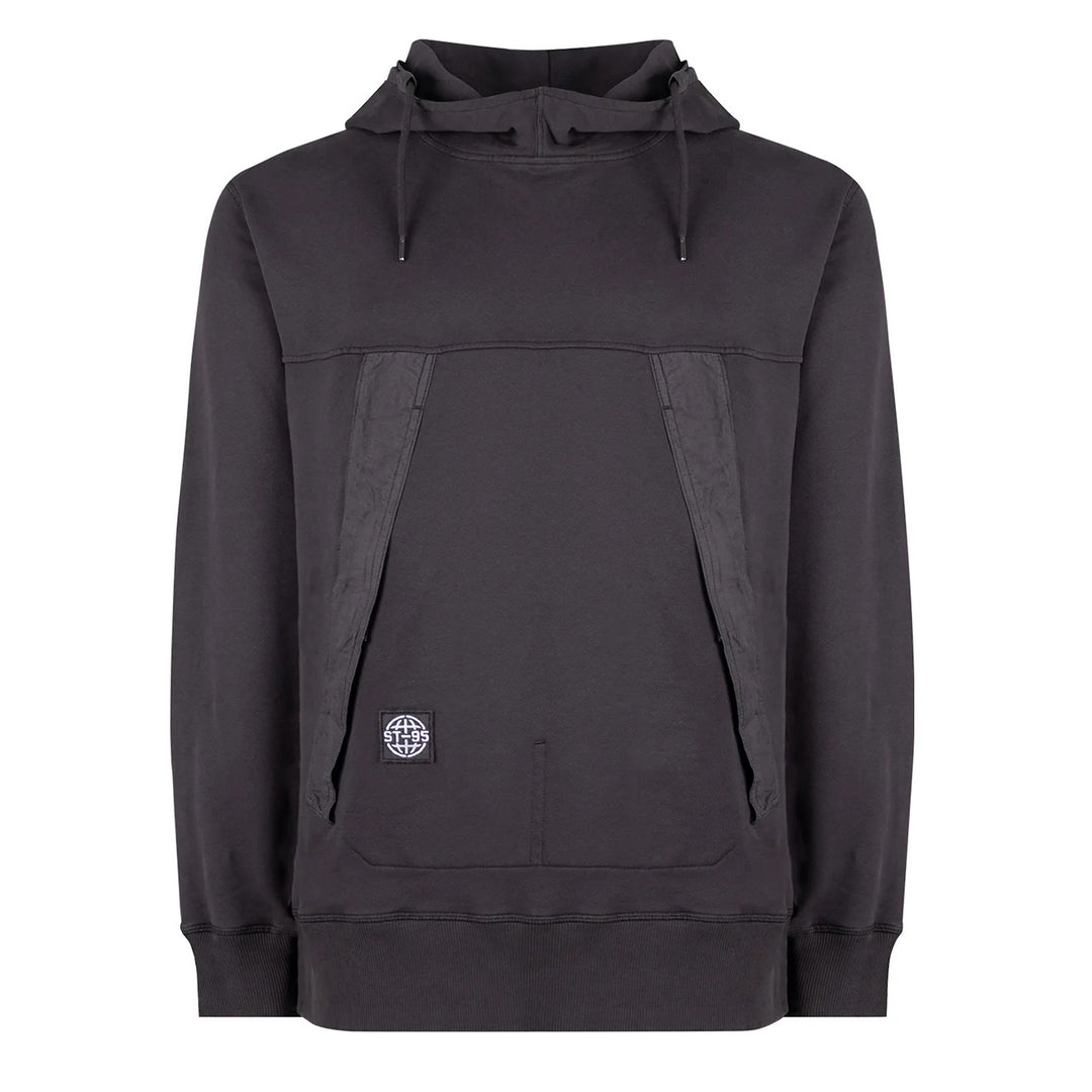 ST95 Archive Hooded Sweat Black - Parasol Store