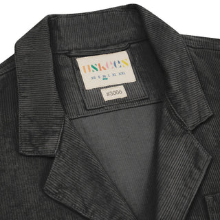 Uskees 3006 Cord Blazer Faded Black - Parasol Store