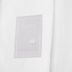 Ten C Camicia Manica Corta Shirt White Snow - Parasol Store