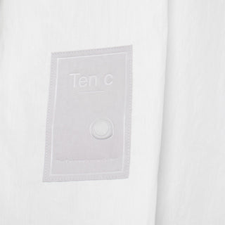 Ten C Camicia Manica Corta Shirt White Snow - Parasol Store